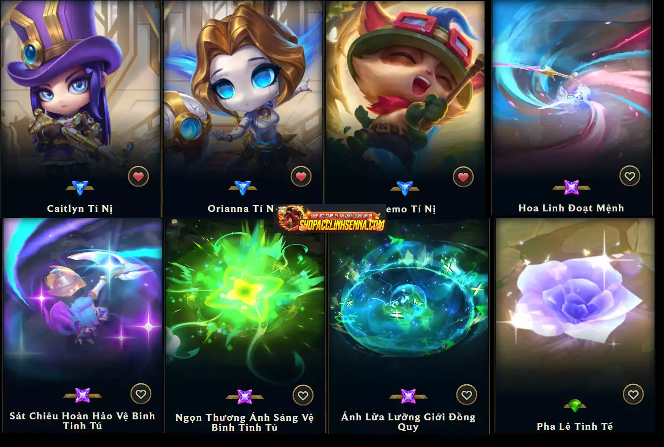 Ảnh Main ADC - T1 JINX - KATA HỌC Viện - AKAli Tiên Hắc Ám - Lux Thập Đại Nguyên Tố - Rank Vàng - TFT Catlyn - Teemo - Oriana Tí NỊ + 4 Chưởng Lực Tím