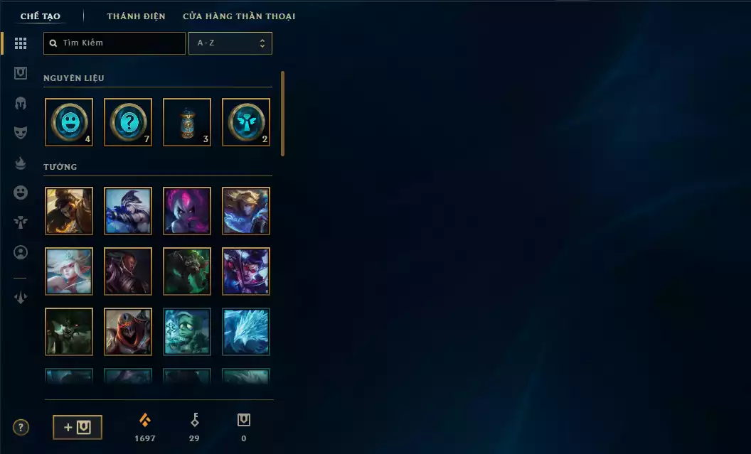 Ảnh Main Top - Nhiều Skin Mới Ra Mắt - (4 Hàng Hiệu - Yone , Miss4tun , K`Sante,Zed - Ahri Suối Nước Nóng - Biểu Tượng/ Biểu Cảm ( Đại Cao Thủ , Cao Thủ , Cao Thủ DTCl ) - TFT AKali Tím + Ashe Tí Nị Thường