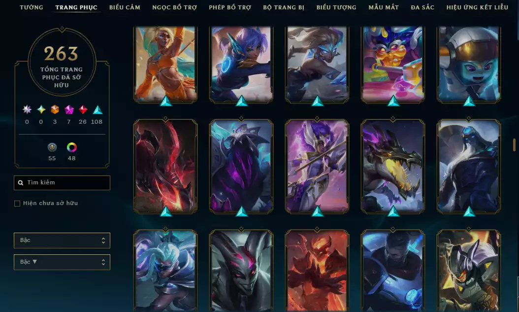 Ảnh Main Top - Nhiều Skin Mới Ra Mắt - (4 Hàng Hiệu - Yone , Miss4tun , K`Sante,Zed - Ahri Suối Nước Nóng - Biểu Tượng/ Biểu Cảm ( Đại Cao Thủ , Cao Thủ , Cao Thủ DTCl ) - TFT AKali Tím + Ashe Tí Nị Thường