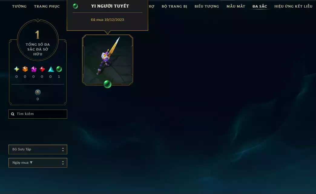 Ảnh Main YaSuo - Nhiều Trang Phục Quốc Dân - (Diana Nữ Chúa Tuyết,Yasuo Ma Kiếm,Yasuo Chân Long Kiếm,Lee Tuyệt Vô Thần...)