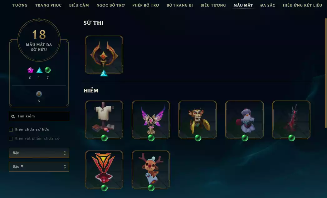 Ảnh Acc Unrank - Main Top - Nhiều Trang Phục Top - TFT YaSuo Long Kiếm Tí Nị Tím 💜