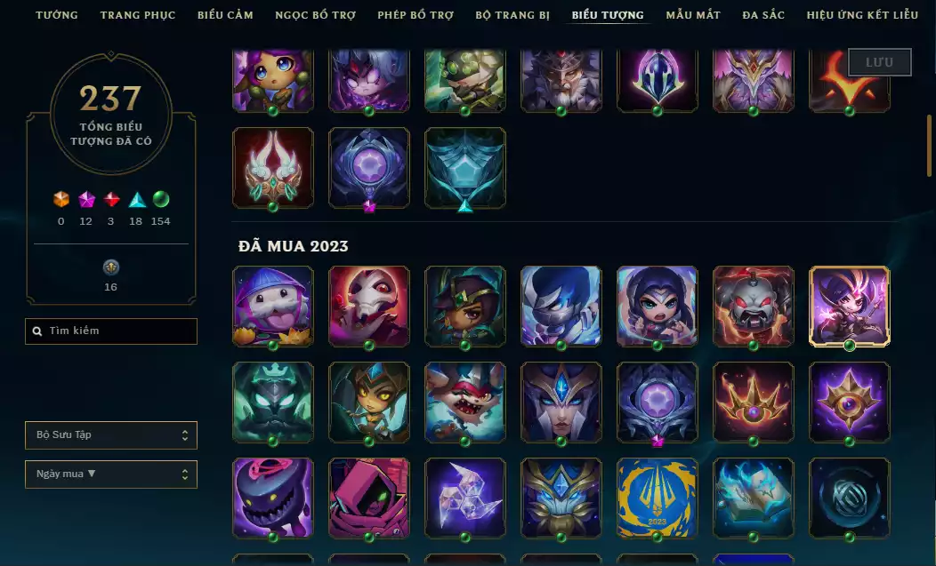 Ảnh Main Mid Leblanc + 9 trang phục - Nhiều Trang phục Đẹp mắt - Rank Elo Cao