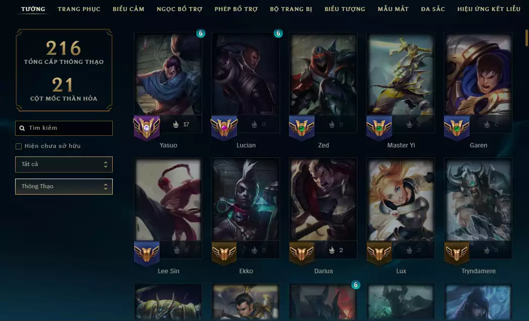 Ảnh Main YaSuo - Nhiều Trang Phục Quốc Dân - (Diana Nữ Chúa Tuyết,Yasuo Ma Kiếm,Yasuo Chân Long Kiếm,Lee Tuyệt Vô Thần...)