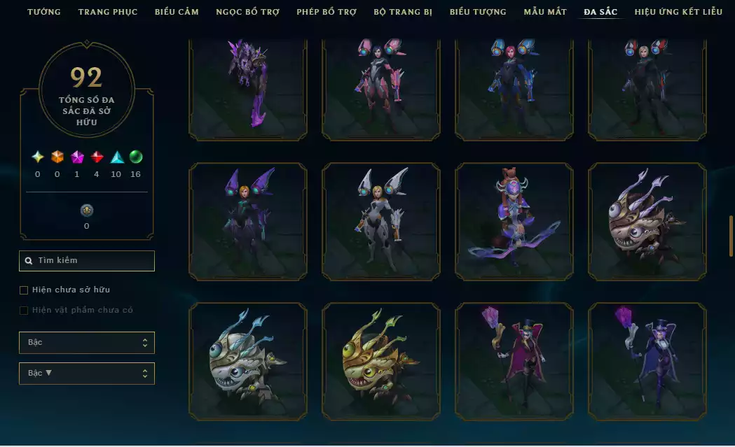 Ảnh Main Mid Leblanc + 9 trang phục - Nhiều Trang phục Đẹp mắt - Rank Elo Cao