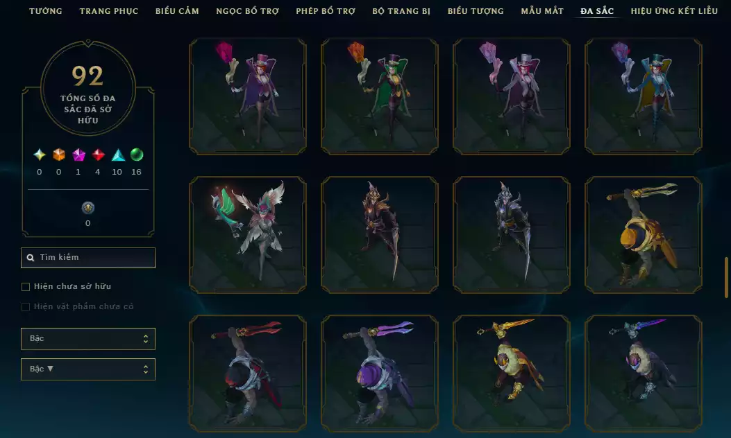 Ảnh Main Mid Leblanc + 9 trang phục - Nhiều Trang phục Đẹp mắt - Rank Elo Cao