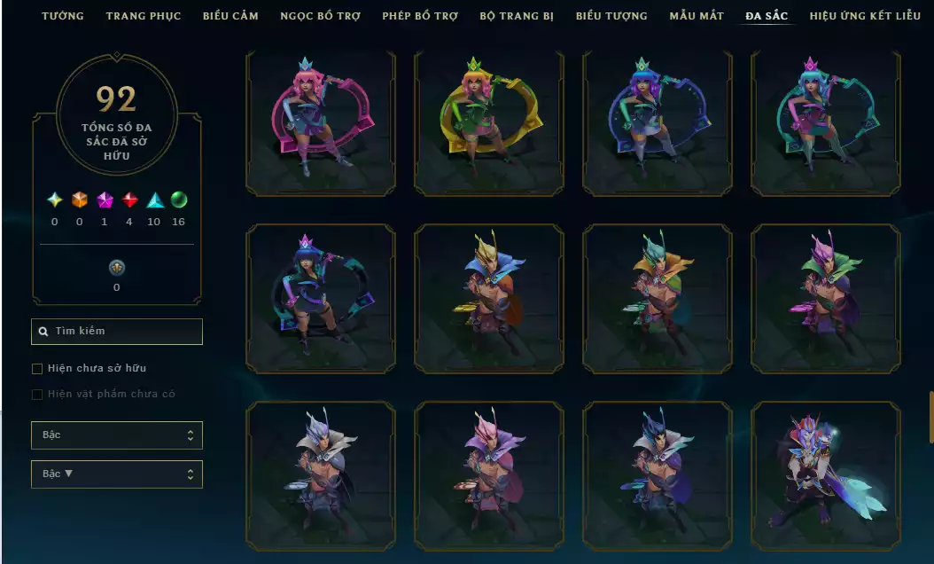 Ảnh Main Mid Leblanc + 9 trang phục - Nhiều Trang phục Đẹp mắt - Rank Elo Cao