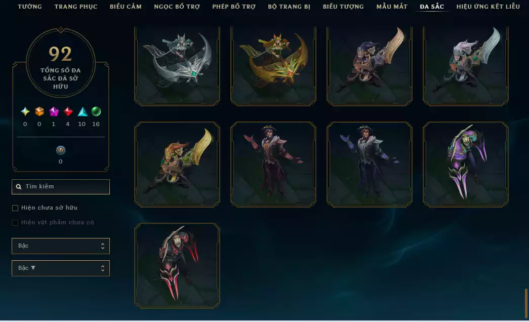 Ảnh Main Mid Leblanc + 9 trang phục - Nhiều Trang phục Đẹp mắt - Rank Elo Cao