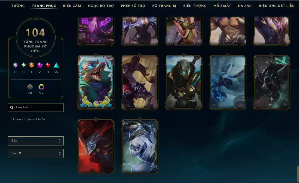 Ảnh MAIN ADC + Nhiều Skin - Khung Cờ Hiệu Hoa Linh Lục Địa - TFT 2 PET Tím - 500k Thông Thạo Jinx