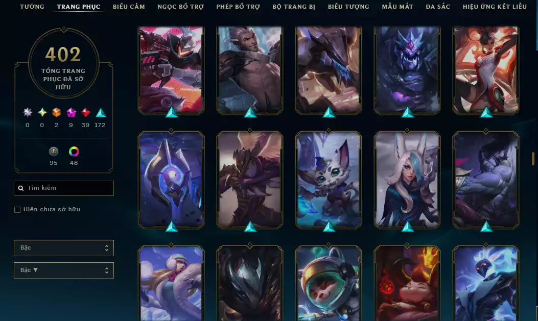 Ảnh (Đã Góp)( 4 Hàng Hiệu - 540 Mảnh Kỉ Vật Kho Báu )Main ADC ☄️ 515k Thông Thạo Kaisa - ( Skin Cổ Riven QQ 2012 - Riot Nasus k9..)Chương Thần Thoại