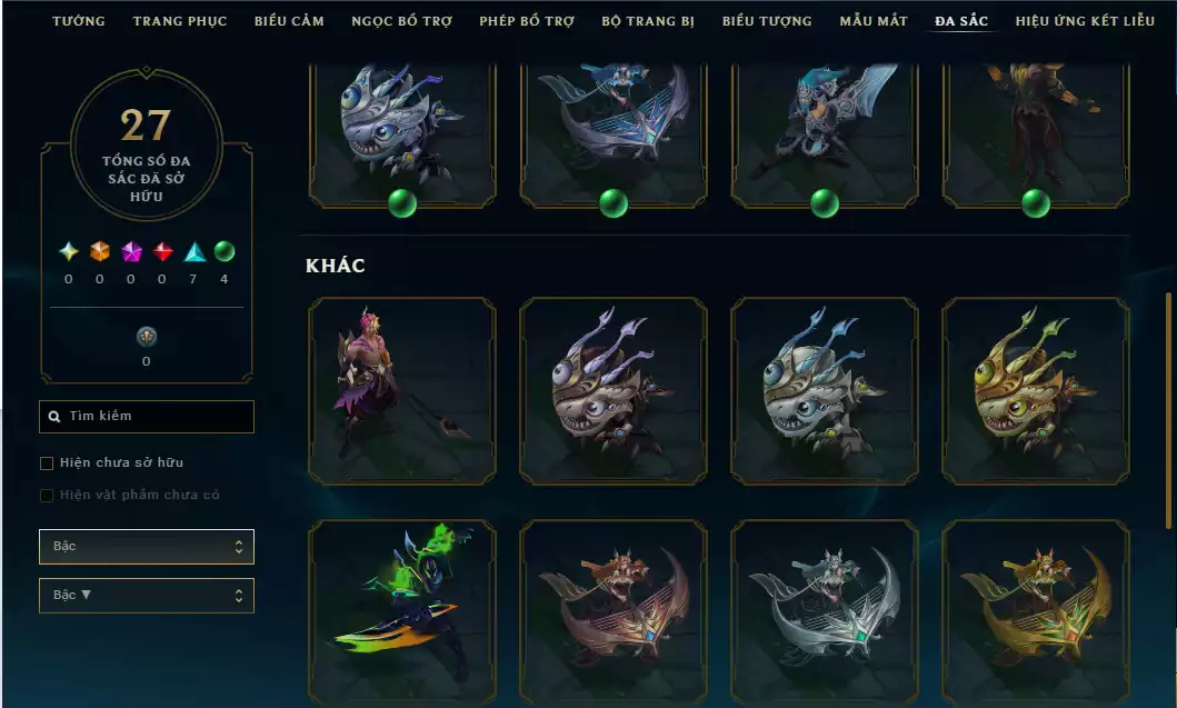 Ảnh MAIN ADC + Nhiều Skin - Khung Cờ Hiệu Hoa Linh Lục Địa - TFT 2 PET Tím - 500k Thông Thạo Jinx