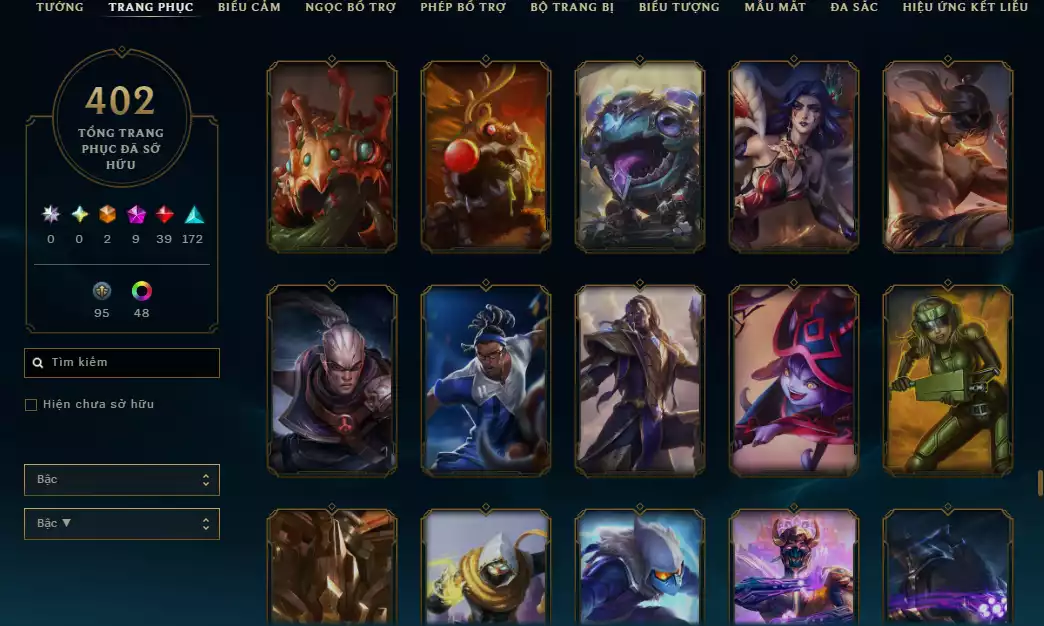 Ảnh (Đã Góp)( 4 Hàng Hiệu - 540 Mảnh Kỉ Vật Kho Báu )Main ADC ☄️ 515k Thông Thạo Kaisa - ( Skin Cổ Riven QQ 2012 - Riot Nasus k9..)Chương Thần Thoại