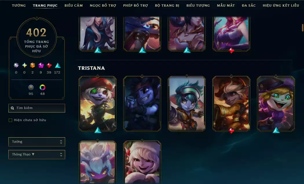 Ảnh (Đã Góp)( 4 Hàng Hiệu - 540 Mảnh Kỉ Vật Kho Báu )Main ADC ☄️ 515k Thông Thạo Kaisa - ( Skin Cổ Riven QQ 2012 - Riot Nasus k9..)Chương Thần Thoại