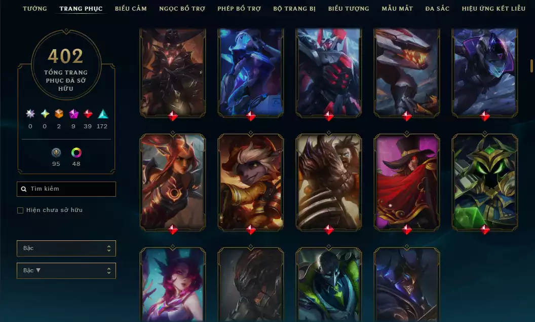 Ảnh (Đã Góp)( 4 Hàng Hiệu - 540 Mảnh Kỉ Vật Kho Báu )Main ADC ☄️ 515k Thông Thạo Kaisa - ( Skin Cổ Riven QQ 2012 - Riot Nasus k9..)Chương Thần Thoại