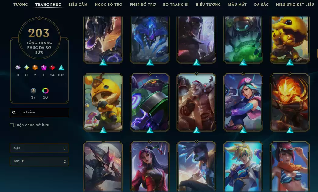 Ảnh Main LeeSin Nhiều Trang Phục - TFT ComBo Ezreal Tí Nị Tím + Chưởng Lực - Đa Sắc Đẹp