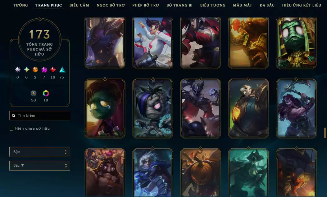 Ảnh ✨( 6 Hàng Hiệu )Main Riven - 11 Trang Phục - Rank ELO Cao - Nhiều Trang Phục Hot