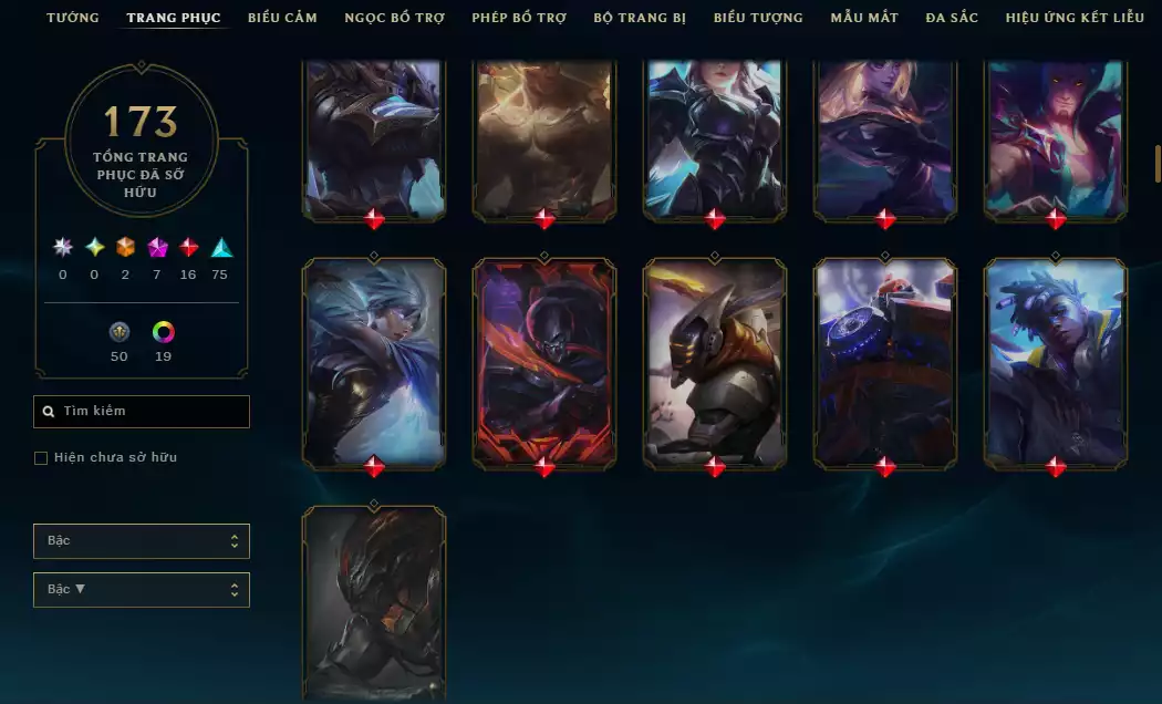 Ảnh ✨( 6 Hàng Hiệu )Main Riven - 11 Trang Phục - Rank ELO Cao - Nhiều Trang Phục Hot