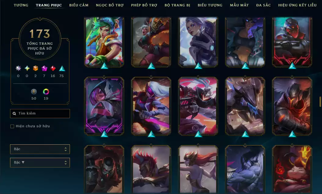 Ảnh ✨( 6 Hàng Hiệu )Main Riven - 11 Trang Phục - Rank ELO Cao - Nhiều Trang Phục Hot