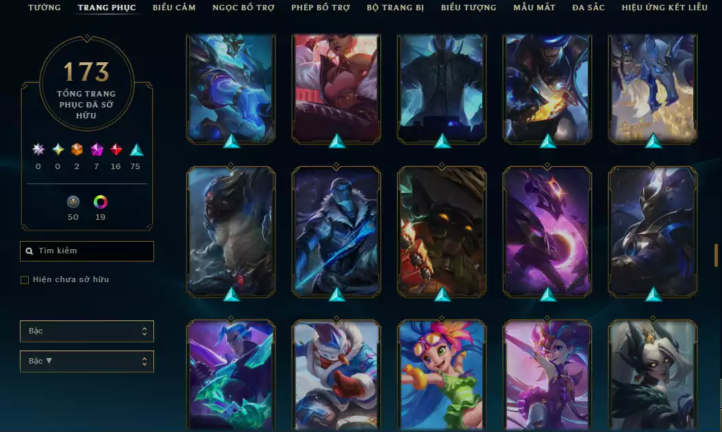 Ảnh ✨( 6 Hàng Hiệu )Main Riven - 11 Trang Phục - Rank ELO Cao - Nhiều Trang Phục Hot