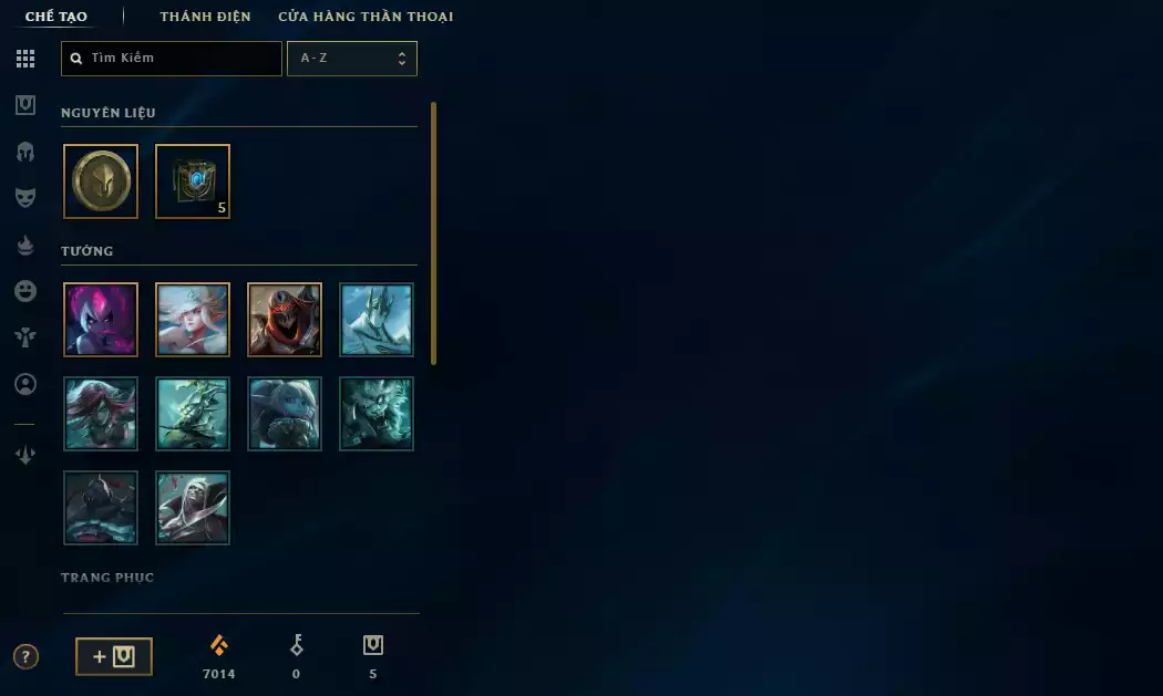 Ảnh ⚡Main Yasuo - 3 Hàng Hiệu ( 5 Tối Thượng - Nhiều Skin Công Nghệ Hot - Vayne Trỗi Dậy - Ashe Tinh Thể Pha Lê ...)-  TFT 2 Chưởng Lực Tím