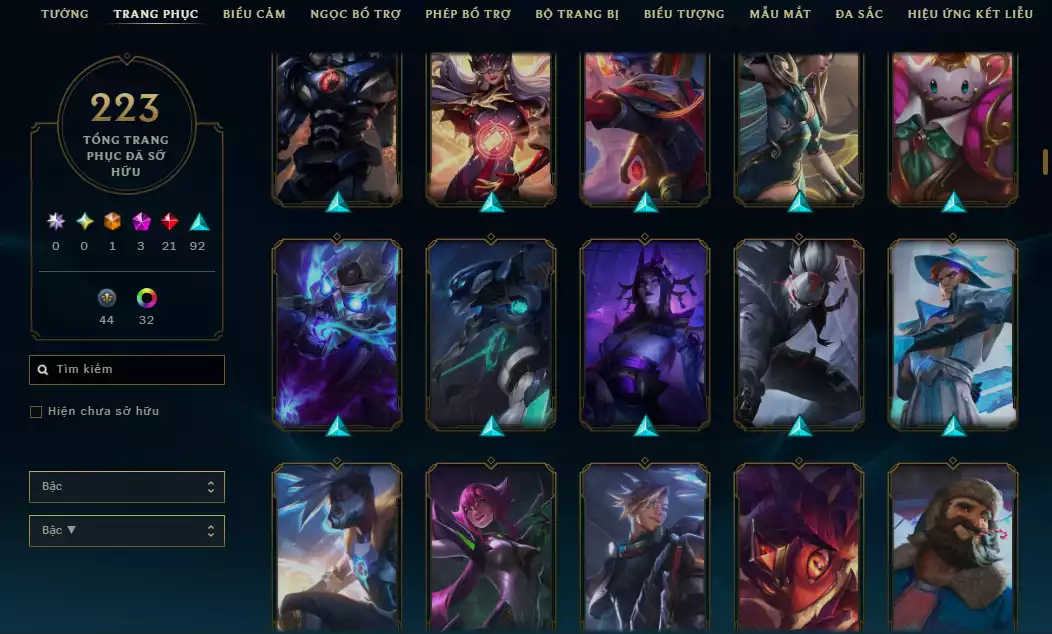 Ảnh ( Đã Góp )☄️Main ADC ( Nhiều Skin Hot Udyr Tứ Linh - Darius Lang Vương - Nhiều Skin ADC...)