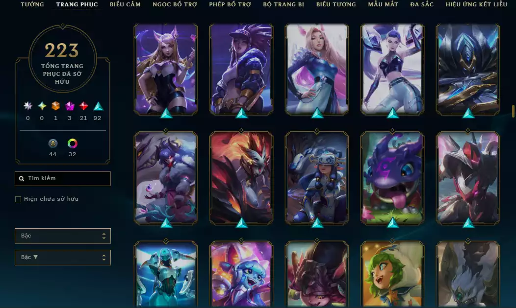 Ảnh ( Đã Góp )☄️Main ADC ( Nhiều Skin Hot Udyr Tứ Linh - Darius Lang Vương - Nhiều Skin ADC...)