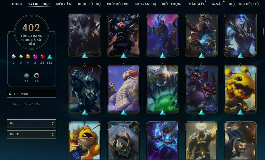 Ảnh 🔥 2 Hàng Hiệu ( Catlyn ) - 4 Trang Phục Tối Thượng - ( Nhiều Skin Hot  Yasuo Ma Kiếm ,Arcane Ekko , DRX Maokai...)