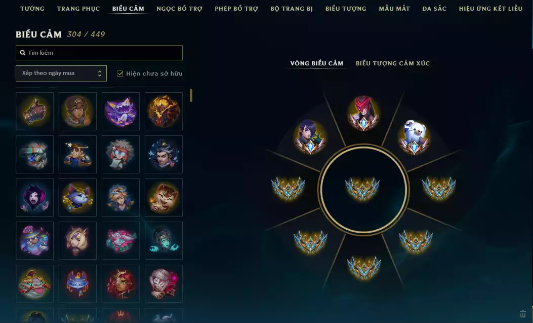 Ảnh 🌧️5 Trang Phục Tối Thượng + 3 Công Nghệ - 4 Biểu Cảm Thách Đấu/ Biểu Tượng - Nhiều Skin Đẹp+ 186 Đa Sắc