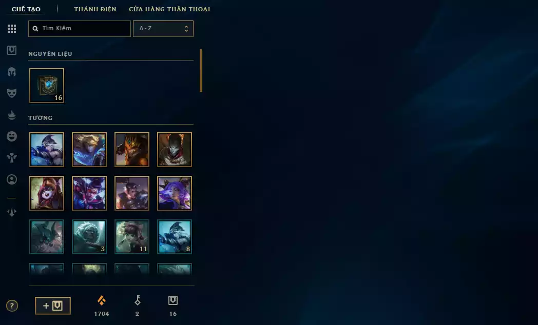 Ảnh 🌧️5 Trang Phục Tối Thượng + 3 Công Nghệ - 4 Biểu Cảm Thách Đấu/ Biểu Tượng - Nhiều Skin Đẹp+ 186 Đa Sắc