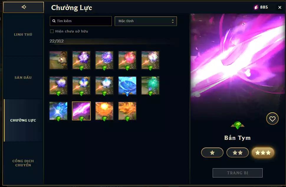 Ảnh 🌧️5 Trang Phục Tối Thượng + 3 Công Nghệ - 4 Biểu Cảm Thách Đấu/ Biểu Tượng - Nhiều Skin Đẹp+ 186 Đa Sắc