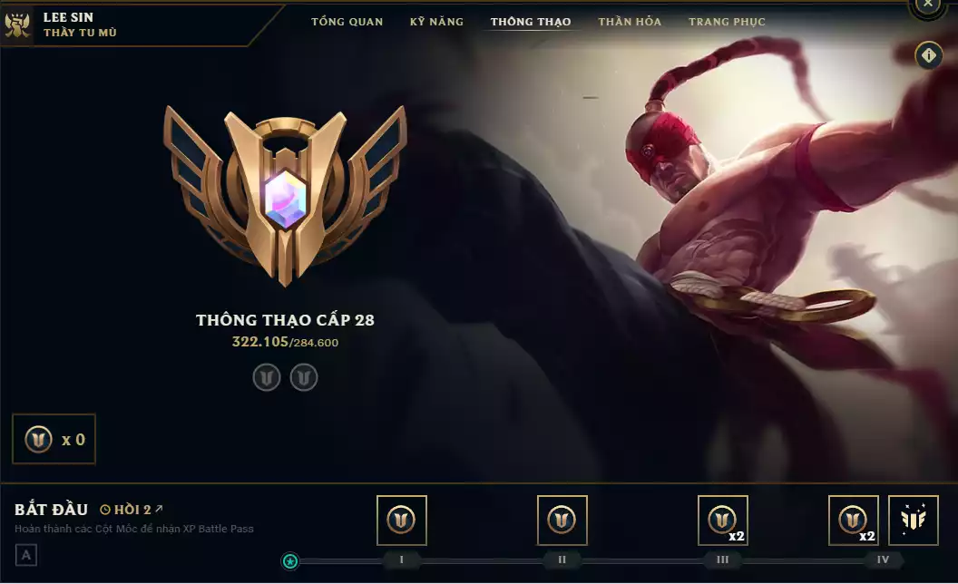 Ảnh 💬Unrank - Main LeeSin ( Nhiều Skin Nổi Bật : Brand Thây ma , Kayn Tử Thần Không Gian,Leesin Tuyệt Vô Thần , Katarina Nữ Thần Chiến Binh...)