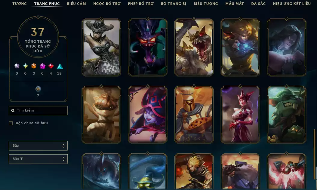 Ảnh ⚛️Rank Bạch Kim ( Skin Hot : T1 LeeSin , Yasuo Huyễn Long Kiếm , Jarvan Ma Sứ , LEESIN Ma Sứ ...)