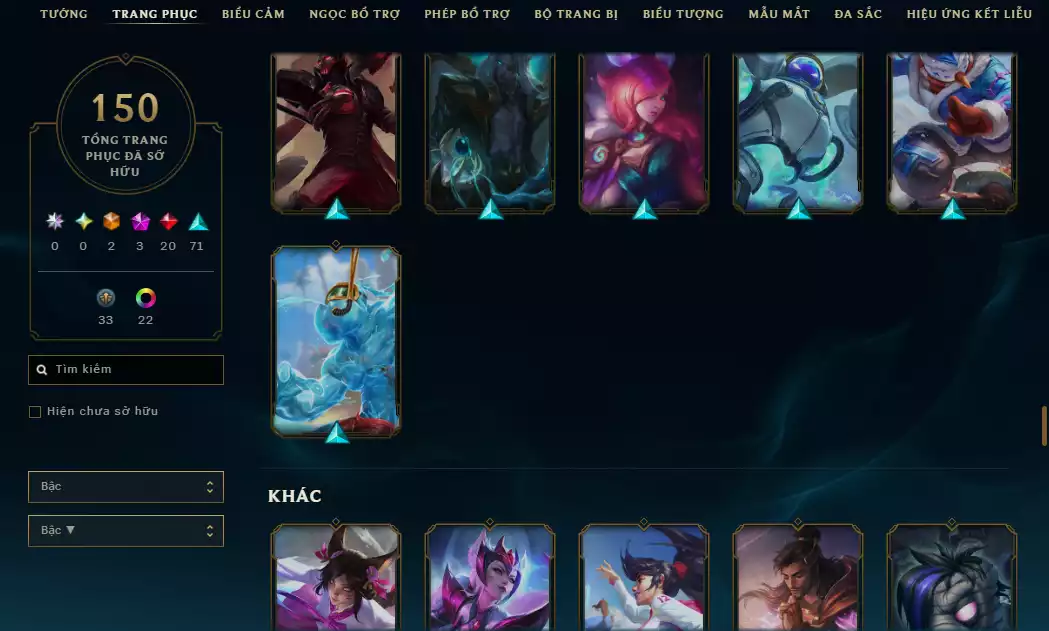 Ảnh 🦎🐾(1 Hàng Hiệu Lissanra) Main Rừng Nhiều Skin Nổi Bật :  Khazix CKGT , Kayn Tử Thần , Lilia Ma Sứ , Diana Đồ Long , Diana Nữ Chúa Tuyết...) _ TFT 4 Huy Chương + 5k5 Pha LÊ Xứ Sở, Pet Tím Whisker+ Chưởng Lực Hàng Hiệu