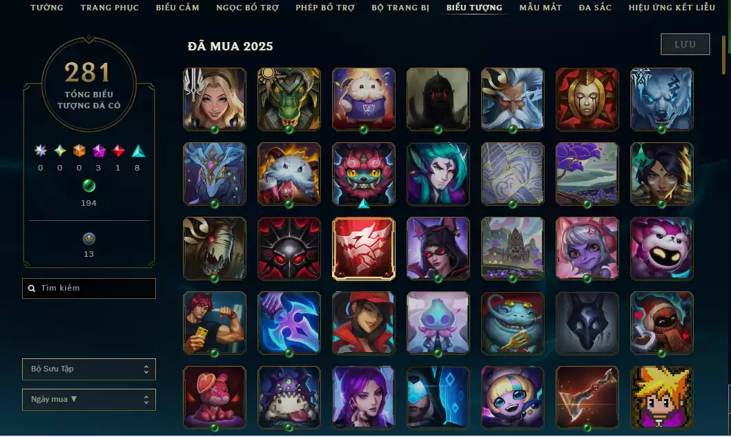 Ảnh 🦎🐾(1 Hàng Hiệu Lissanra) Main Rừng Nhiều Skin Nổi Bật :  Khazix CKGT , Kayn Tử Thần , Lilia Ma Sứ , Diana Đồ Long , Diana Nữ Chúa Tuyết...) _ TFT 4 Huy Chương + 5k5 Pha LÊ Xứ Sở, Pet Tím Whisker+ Chưởng Lực Hàng Hiệu