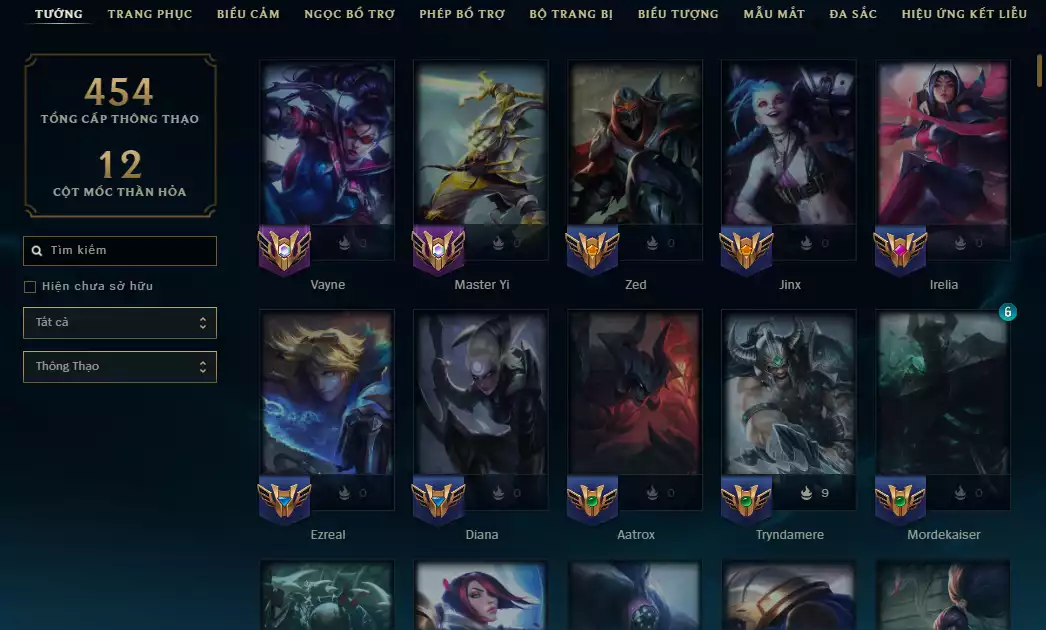 Ảnh 🔥13 Trang Phục Siêu Phẩm , 6 Trang Phục Cao Bồi , 3 IG : Irelia , Fiora , Kaisa , CKGT: Ryze,Zed - Nhiều Skin Hot - TFT 7 Huy Chương