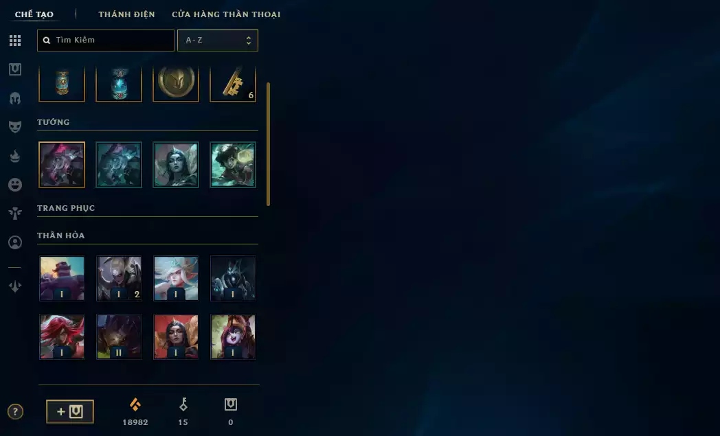 Ảnh 🔥10 Hàng Hiệu - ( Jinx , Diana , Kaisa , Sett , Soraka,Teemo,Vayne,Zoe ) -Main ADC Nhiều Skin Đẹp