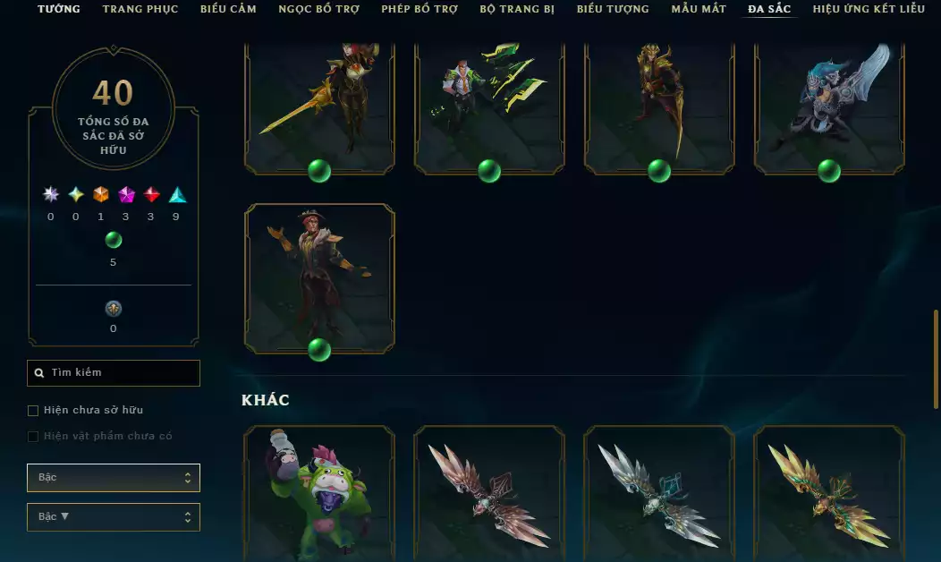 Ảnh ✨Main Top Jayce 420k Thông Thạo + Nhiều Skin Jayce + TOP ( T1 Jayce + Kháng Chiến + Học Viện + Arcane ) - TFT Yunara Tím + Sàn Tím