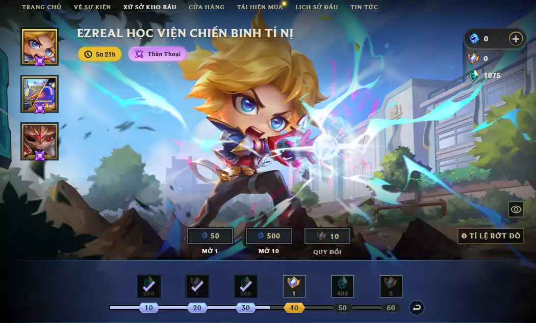 Ảnh ✨Main Top Jayce 420k Thông Thạo + Nhiều Skin Jayce + TOP ( T1 Jayce + Kháng Chiến + Học Viện + Arcane ) - TFT Yunara Tím + Sàn Tím