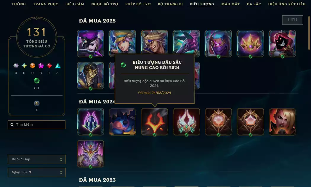 Ảnh 💬Unrank - Thông Thạo Mid - ( Nhiều Skin Nổi Bật : Ezreal Vũ Khí TT , Diana Nữ Chúa Tuyết,Irelia Thần Thoại , Garen Sư Vương,Yone Mặc Ảnh Quỷ Diện ...)