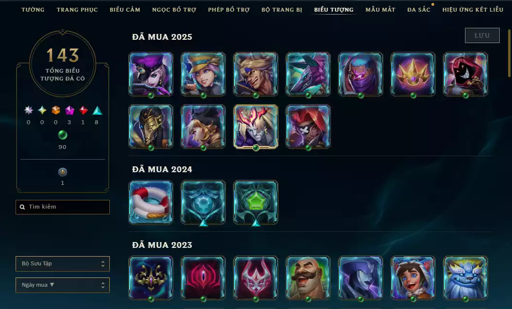 Ảnh 💬Unrank - Thông Thạo Rừng Yi- ( Nhiều Skin Yi + Skin Nổi Bật : Darius Lang Vương,AAtrox Máy Móc , Kayn Ma Sứ,Garen Thần Thoại,Zed Quán Quân....)
