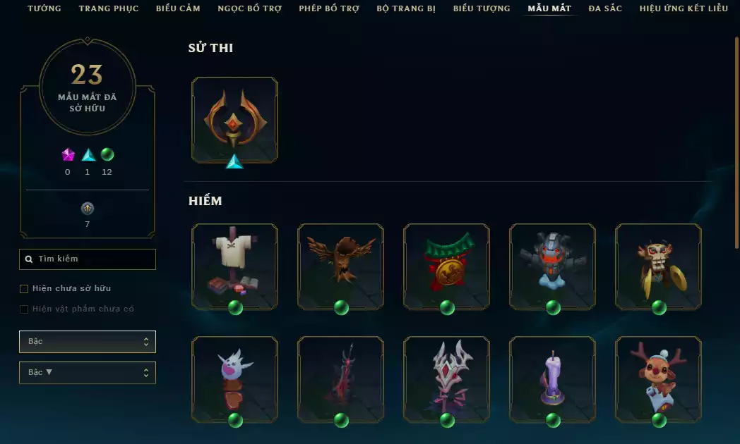 Ảnh 💬Unrank - Thông Thạo Mid - ( Nhiều Skin Nổi Bật : Ezreal Vũ Khí TT , Diana Nữ Chúa Tuyết,Irelia Thần Thoại , Garen Sư Vương,Yone Mặc Ảnh Quỷ Diện ...)