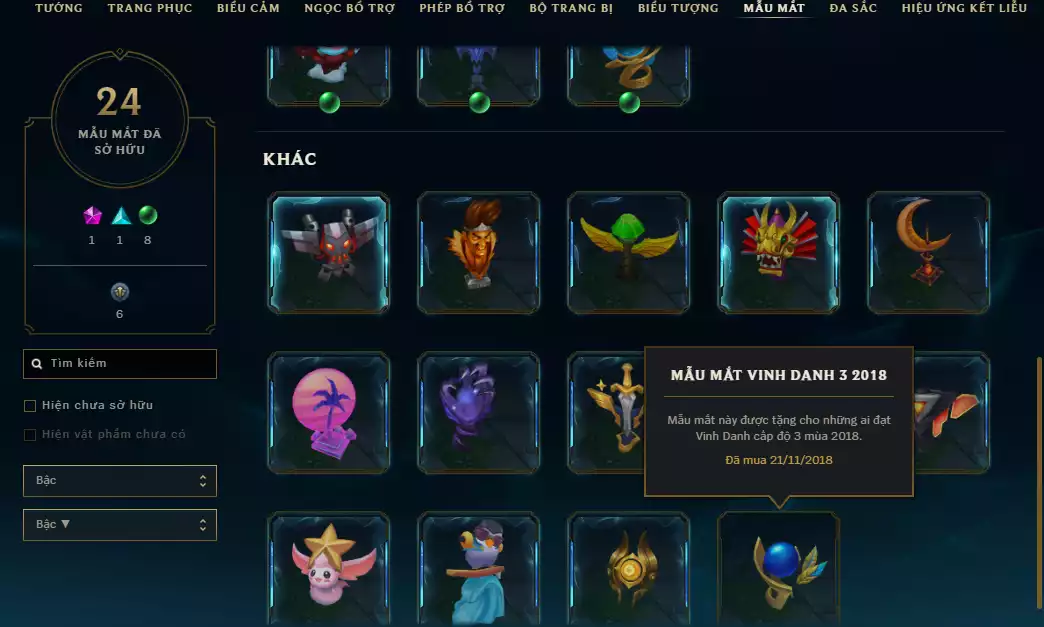Ảnh 💬Unrank - Thông Thạo Rừng Yi- ( Nhiều Skin Yi + Skin Nổi Bật : Darius Lang Vương,AAtrox Máy Móc , Kayn Ma Sứ,Garen Thần Thoại,Zed Quán Quân....)