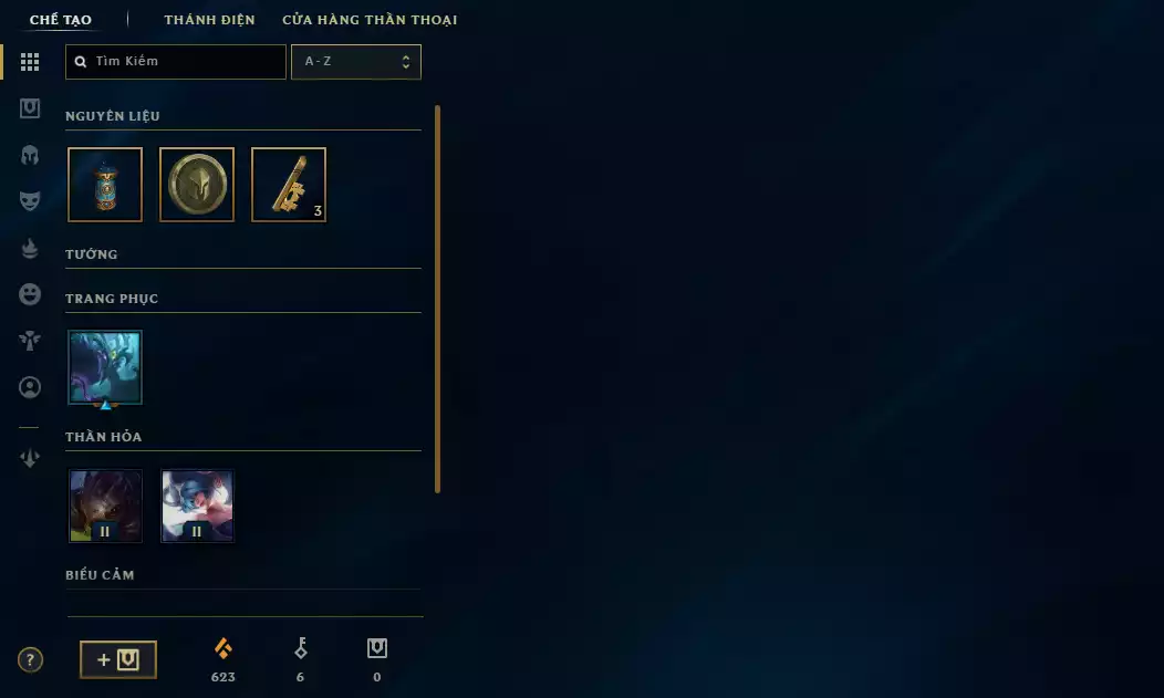 Ảnh 💬Unrank - Thông Thạo Mid - ( Nhiều Skin Nổi Bật : Ezreal Vũ Khí TT , Diana Nữ Chúa Tuyết,Irelia Thần Thoại , Garen Sư Vương,Yone Mặc Ảnh Quỷ Diện ...)