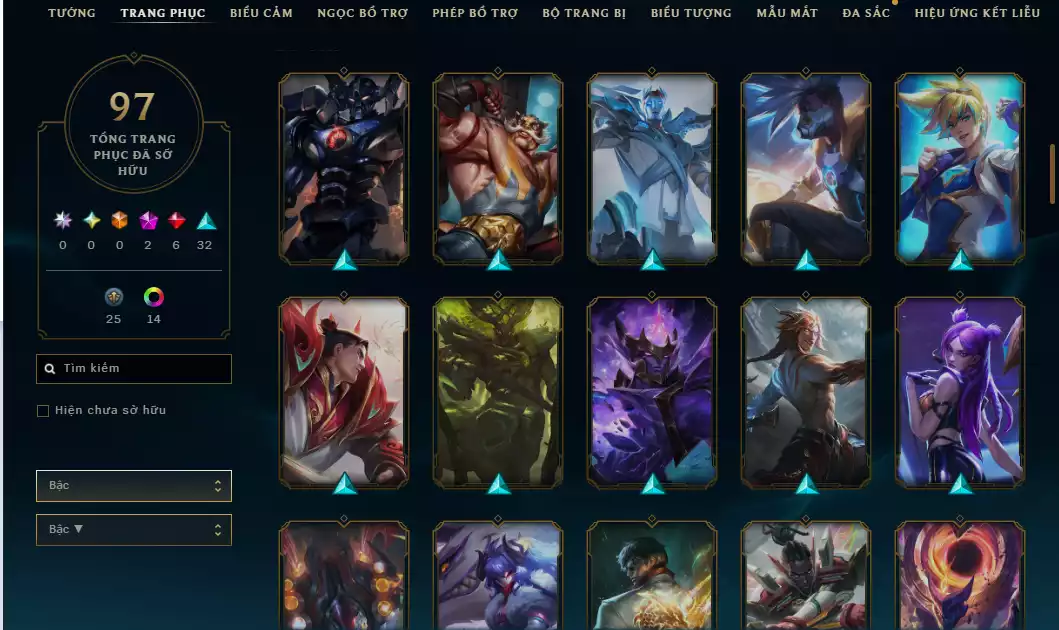 Ảnh 💬Unrank - Thông Thạo Rừng Yi- ( Nhiều Skin Yi + Skin Nổi Bật : Darius Lang Vương,AAtrox Máy Móc , Kayn Ma Sứ,Garen Thần Thoại,Zed Quán Quân....)