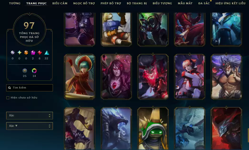 Ảnh 💬Unrank - Thông Thạo Rừng Yi- ( Nhiều Skin Yi + Skin Nổi Bật : Darius Lang Vương,AAtrox Máy Móc , Kayn Ma Sứ,Garen Thần Thoại,Zed Quán Quân....)