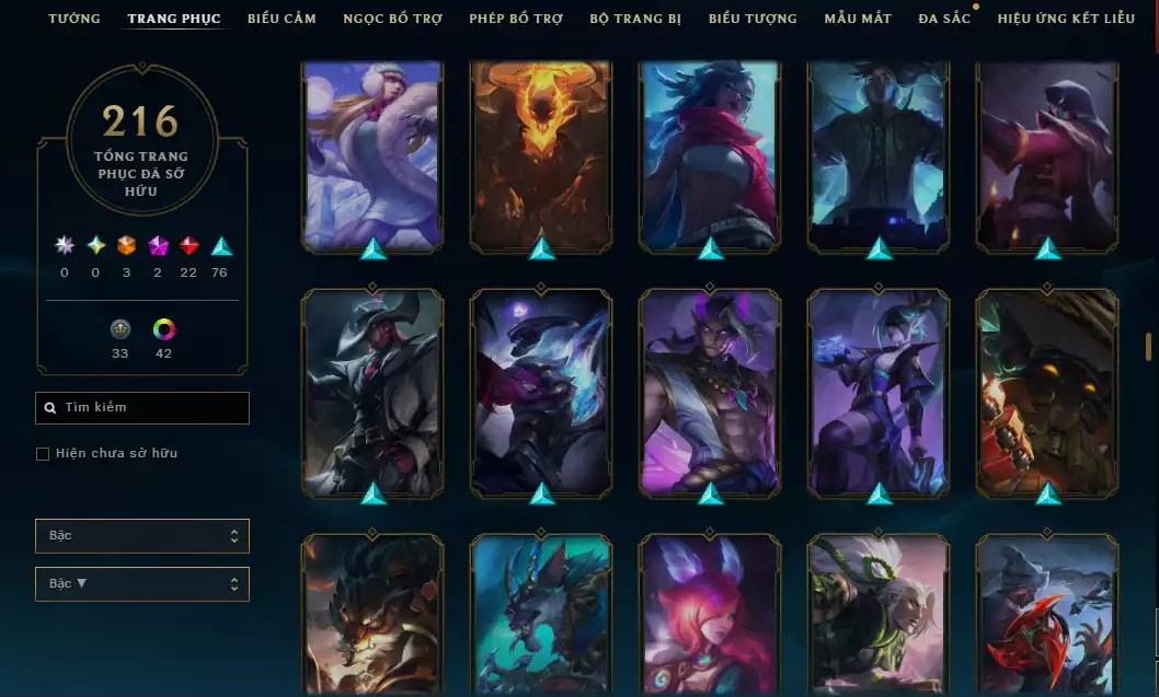 Ảnh Acc Liên Minh Huyền Thoại + TFT T1 YONE TÍM