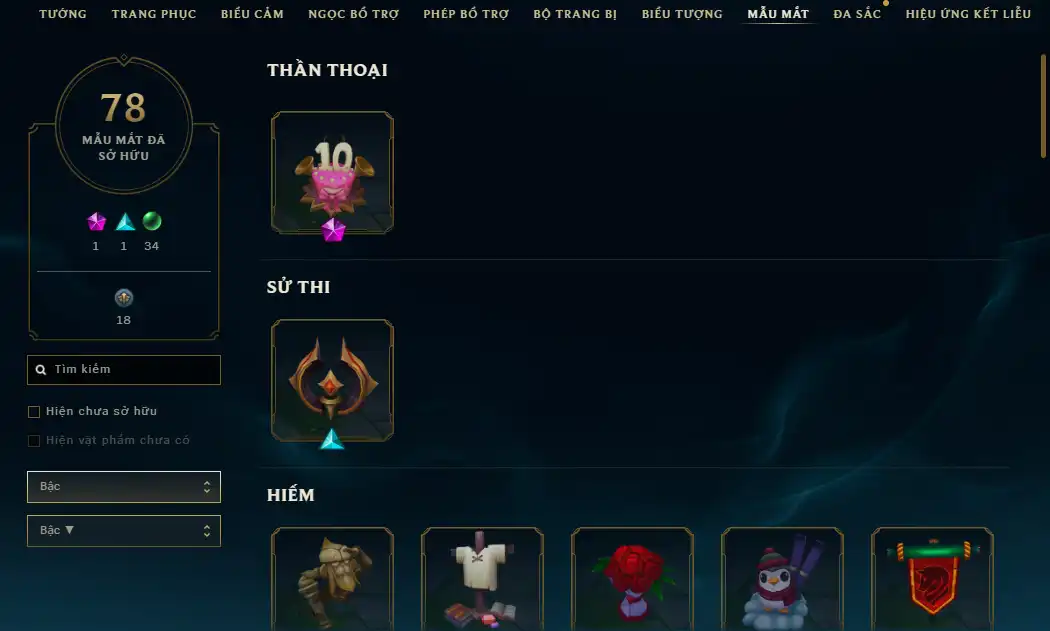 Ảnh Acc Liên Minh Huyền Thoại